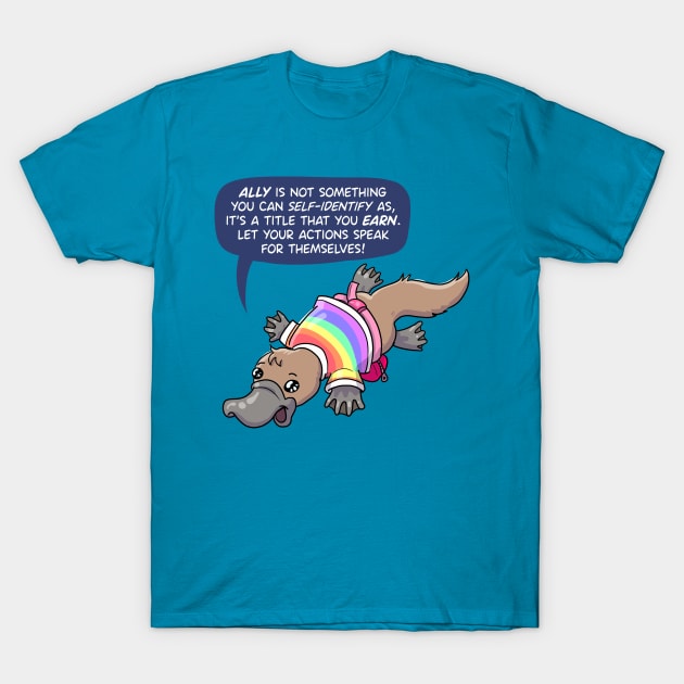Ally Fanny Pack Platypus T-Shirt by sophielabelle
